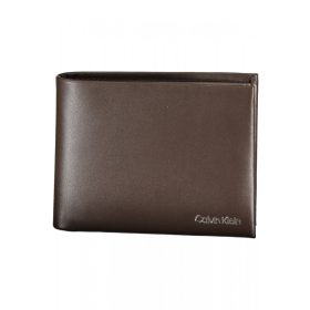    Pánska kožená peňaženka Calvin Klein hnedej farby 13 x 10 x 3 cm