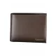  Pánska kožená peňaženka Calvin Klein hnedej farby 13 x 10 x 3 cm