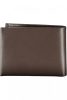  Pánska kožená peňaženka Calvin Klein hnedej farby 13 x 10 x 3 cm