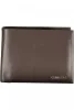  Pánska kožená peňaženka Calvin Klein hnedej farby 13 x 10 x 3 cm