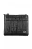  Calvin Klein čierna pánska kožená peňaženka 10 x 9 x 1 cm