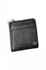  Calvin Klein čierna pánska kožená peňaženka 10 x 9 x 1 cm