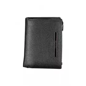    Calvin Klein čierna pánska kožená peňaženka 11 x 9 x 2 cm