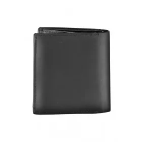    Calvin Klein čierna pánska kožená peňaženka 11 x 9 x 2 cm