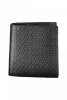  Calvin Klein čierna pánska kožená peňaženka 10 x 9 x 2 cm