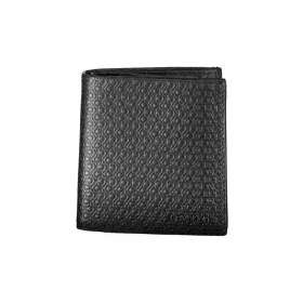    Calvin Klein čierna pánska kožená peňaženka 10 x 9 x 2 cm