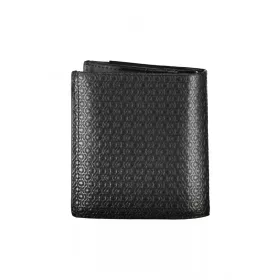    Calvin Klein čierna pánska kožená peňaženka 10 x 9 x 2 cm
