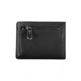    Pánska kožená peňaženka Calvin Klein čierna, puzdro na karty 12 x 9 x 1 cm