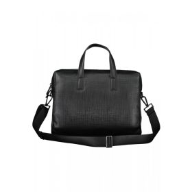    Pánska čierna kabelka, aktovka, taška na opasok Calvin Klein