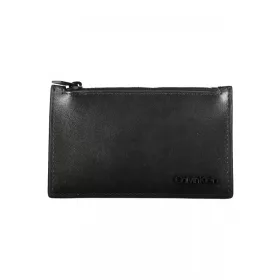    Calvin Klein čierna pánska kožená peňaženka 13 x 8 x 1 cm