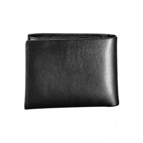   Calvin Klein čierna pánska kožená peňaženka 13 x 10 x 2 cm