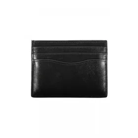    Pánska kožená peňaženka Calvin Klein čierna, puzdro na karty 10 x 8 x 1 cm