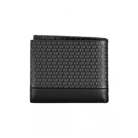    Calvin Klein čierna pánska kožená peňaženka 11 x 9 x 2 cm