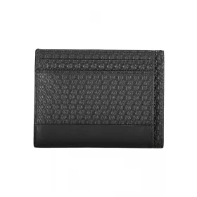    Pánska kožená peňaženka Calvin Klein čierna, puzdro na karty 12 x 9 x 1 cm