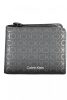  Calvin Klein čierna pánska kožená peňaženka 11 x 9 x 2 cm