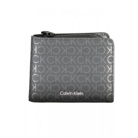    Calvin Klein čierna pánska kožená peňaženka 11 x 9 x 2 cm