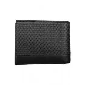    Calvin Klein čierna pánska kožená peňaženka 13 x 10 x 2 cm