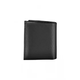    Calvin Klein čierna pánska kožená peňaženka 10 x 9 x 2 cm