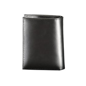 Čierna pánska kožená peňaženka Calvin Klein 11 x 8 cm