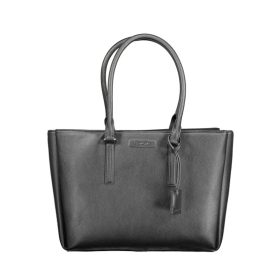  Dámska čierna kabelka Calvin Klein 8 x 29 x 40 cm