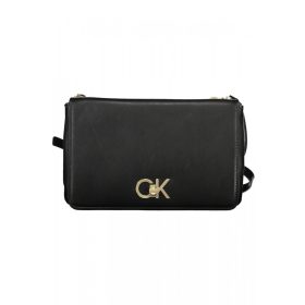    Calvin Klein čierna dámska kabelka cez rameno, rozmery 22 x 15 x 5 cm