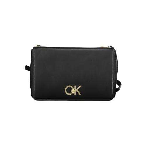  Calvin Klein čierna dámska kabelka cez rameno, rozmery 22 x 15 x 5 cm
