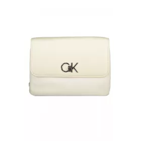    Dámska kabelka Calvin Klein béžovej farby, taška cez rameno 20 x 15 x 3 cm