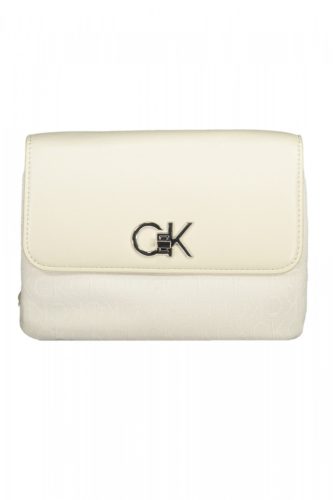  Dámska kabelka Calvin Klein béžovej farby, taška cez rameno 20 x 15 x 3 cm