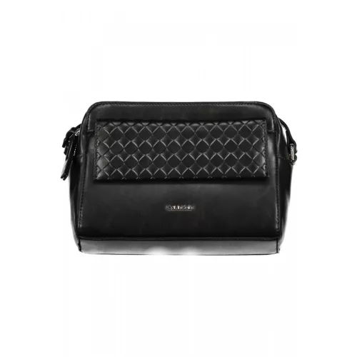  Calvin Klein čierna dámska kabelka cez rameno 21 x 15 x 7 cm