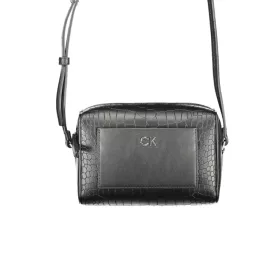    Dámska čierna kabelka cez rameno Calvin Klein 18 x 12 x 8 cm