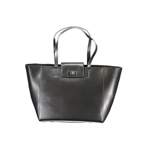  Dámska čierna kabelka cez rameno Calvin Klein 47 x 28 x 18 cm
