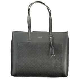    Dámska čierna kabelka cez rameno Calvin Klein 38 x 30 x 10 cm