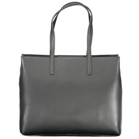    Dámska čierna kabelka cez rameno Calvin Klein 38 x 30 x 10 cm