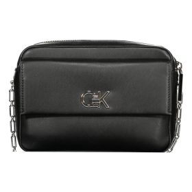    Dámska čierna kabelka cez rameno Calvin Klein 20 x 14 x 6 cm