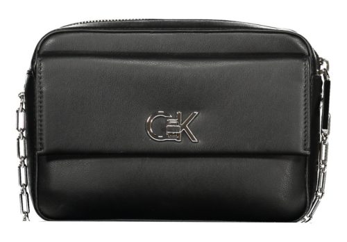  Dámska čierna kabelka cez rameno Calvin Klein 20 x 14 x 6 cm