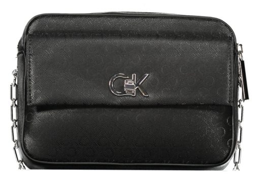  Dámska čierna kabelka cez rameno Calvin Klein 20 x 15 x 6 cm