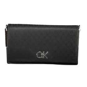    Dámska čierna kabelka cez rameno Calvin Klein 24 x 13 x 7 cm