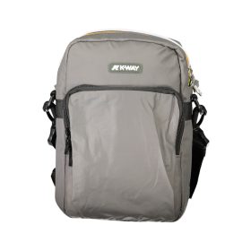    Pánska sivá taška cez rameno K-way, bočná taška 24 x 15 x 5 cm