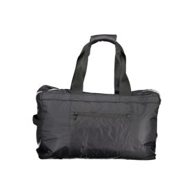  Pánska čierna cestovná taška K-way 50 x 30 x 20 cm