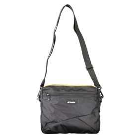  Dámska čierna bočná kabelka K-Way 25 x 20 x 4 cm