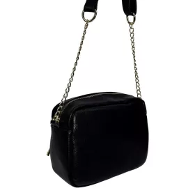  Laura Biaggi čierna dámska kabelka, taška cez rameno