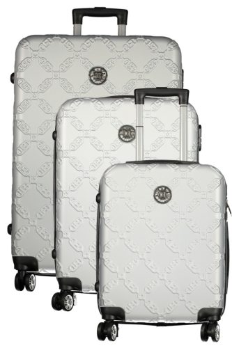 Laura Biagiotti nagy bőrönd női ezüst 73 x 27 x 45 cm