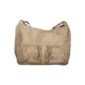  Dámska béžová kabelka Laura Biagiotti 30 x 22 x 14 cm