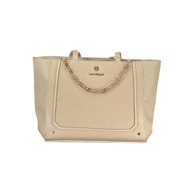  Dámska béžová kabelka Laura Biagiotti 33 x 27 x 11 cm