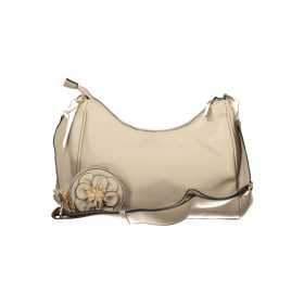  Dámska béžová kabelka Laura Biagiotti 32 x 24 x 9 cm