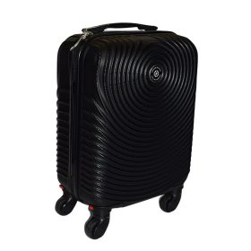    Leonardo Da Vinci čierny, tvrdostenný kabínový kufor 40 cm