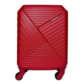    Kabínový kufor Leonardo Da Vinci tmavosivý tvrdostenný 40 cm