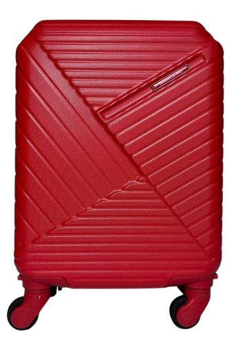  Kabínový kufor Leonardo Da Vinci tmavosivý tvrdostenný 40 cm