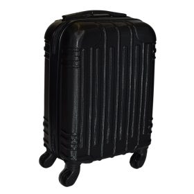    Leonardo Da Vinci čierny, tvrdostenný kabínový kufor 40 cm