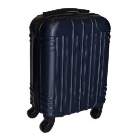    Leonardo Da Vinci tmavomodrý, tvrdostenný kabínový kufor 40 cm